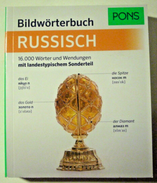 PONS Bildwörterbuch Russisch - 16.000 Wörter und Wendungen